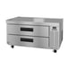 Hoshizaki CR49A 49" 2 Drawers Refrigerated Chef Base, All Stainless Steel 1 image