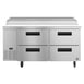 Hoshizaki PR67A-D4 67" Two Section Refrigerated Pizza Prep Table w/ 4 Drawers, (9) 1/3 Size Pans 3 image