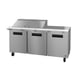 Hoshizaki SR72B-18M 72" Mega Top Sandwich / Salad Prep Table w/ 3 Doors, 18 Pans 1 image