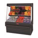 Howard-McCray R-OP30E-3L-B-LED 39" Black Produce Display Case, Remote Refrigeration (Not Included), 2400 BTU - 81 cu. ft. 1 image