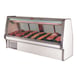 Howard-McCray SC-CMS34E-4-S-LED 53" Double Duty Flat Refrigerated Meat Display Case 1 image