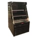 Howard-McCray SC-OD35E-33L-B-LED 33.75'' Vertical Dairy Open Merchandiser in Black, Self-Contained, 4 Shelves, Low Profile, w/ LED Lighting 1 image