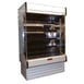 Howard-McCray SC-OD35E-5-B-LED-LC 63'' Vertical Dairy Open Air Merchandiser in Black, Self-Contained, 4 Shelves, w/ LED Lighting 1 image