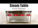 Omcan USA 46648 72" Electric Steam Table, (5) Open Wells 2 image