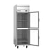 Beverage Air HR1HC-1HG 26" One Section Reach-In Refrigerator w/ 2 Glass Half Doors, Top Mount, 1/4 hp, 22 cu. ft. 3 image