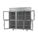 Beverage Air HR3HC-1HG 78" Three Section Reach-In Refrigerator w/ 6 Glass Half Doors, Top Mounted, 1/3 hp, 71.5 cu. ft. 4 image