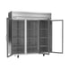Beverage Air HRP3HC-1G 78" Three Section Reach-In Refrigerator w/ 3 Glass Full Doors, Top Mounted, 1/3 hp, 71.5 cu. ft. 3 image