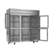 Beverage Air HRS3HC-1HG 78" Three Section Reach-In Refrigerator w/ 6 Glass Half Doors, Top Mounted, 1/3 hp, 71.5 cu. ft. 3 image