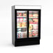Hussmann VRL2B1A 54" 2 Glass Door Freezer Merchandiser in Black, 44.5 cu. ft. 1 image