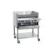 Imperial IABA-48 48" Countertop Gas Radiant Smoke Charbroiler w/ (8) Burners, 160.000 BTU 1 image