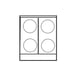Imperial IR-4-E-XB 24" Electric Restaurant Range 1 image