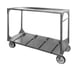 FWE ITT-96-132 Institutional Tray Transport Meal Delivery Cart with (4) Straps 1 image