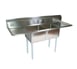 John Boos E2S8-18-12T18-X 72" Two Compartment Sink, 18"W x 18"L Bowl With 2 Drainboards 1 image