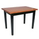 John Boos RN-C4830 Le Classique Table w/ 1 1/2" Thick  Edge Grain Top, American Cherry 1 image