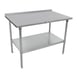 John Boos ST6R1.5-2484GSK 84" Stainless Steel Top 73" - Work Table 1 image