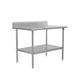 John Boos ST6R5-3624SSW Stainless Steel Top " 24" - 27" Work Table 1 image