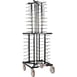 JackStack JS072, 72-Plates Mobile Plate Rack with Steel Construction and Black Powder Coated  2 image