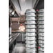 JackStack JS072, 72-Plates Mobile Plate Rack with Steel Construction and Black Powder Coated  3 image