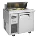 Turbo Air JST-36-N 35" One Section Sandwich / Salad Prep Table w/ 1 Door, 8 Pans 2 image