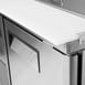 Turbo Air JST-36-N 35" One Section Sandwich / Salad Prep Table w/ 1 Door, 8 Pans 8 image