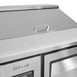 Turbo Air JST-36-N 35" One Section Sandwich / Salad Prep Table w/ 1 Door, 8 Pans 9 image