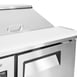 Turbo Air JST-36-N 35" One Section Sandwich / Salad Prep Table w/ 1 Door, 8 Pans 12 image