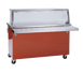 Delfield KC-50 50" Shelleyglas® Solid Top Serving Counter, Enclosed Base w/Storage 1 image