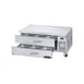 Kool-It KCB-60-2M 60" 2 Drawers Refrigerated Chef Base w/ Marine Edge Top 2 image