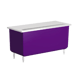 Delfield KCU-50-NU 50" Shelleyglas® Mobile Beverage Serving Counter w/ Enclosed Base 1 image