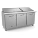 Kelvinator KCHMT70.30 71" Mega Top Sandwich/Salad Prep Table w/ 3 Doors, 30 Pans 1 image