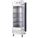 Kelvinator KCHRI27R1DRE 26" One Section Reach-In Refrigerator w/ Solid Door, Bottom Mounted, Stainless Steel, 23 cu. ft. 3 image