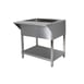 Klinger's Trading CP2 32" Stationary Ice-Cooled Cold Pan Table, (2) Pan 1 image