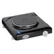Cadco KR-1 11-1/2" Electric Countertop Hotplate w/ (1) Solid Burner, Black Enamel, Infinite Controls, 1.5 kW, 120v  1 image