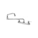 Krowne 13-818L Silver Series Double-Jointed Deck Mount Faucet w/ 8" Centers, 18" Spout 3 image