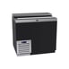 Krowne BC36-BG 36" Flat Top Bottle Cooler w/ 1 Sliding Lid, 2 Divider Racks, Black 1 image