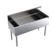 Krowne KR19-48-10 48" Underbar Ice Bin/Cocktail Unit w/ 147 lbs. Ice, 10-Circuit Cold Plate 1 image