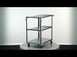 Lakeside 322A Stainless Steel 3-Shelf Light Duty Utility Cart w/ 300 lb. Capacity 3 image