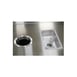 Lakeside 4615 Stainless Steel Mobile Bussing / Waitress Station - 70"W x 28"D x 46-1/4"H 3 image