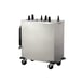 Lakeside 6211 Mobile Enclosed Two Stack Heated Dish Dispenser for 10 1/4" to 11" Dishes  3 image
