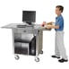 Lakeside 641 51 1/4"W Cash Register Stand w/ Stainless Steel Top 1 image