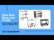 Lakeside 954 Tough Transport Stainless Steel 3-Shelf Utility Cart - 48" x 25-3/4" x 37-3/8" 5 image