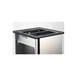 Lakeside 997 Stainless Steel Mobile Cup & Glass Rack Dispenser w/ Open Base  3 image