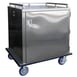 Lakeside PBTDCE1 Stainless Steel 48 Tray Enclosed Meal Delivery Cart w/ 1 Door 1 image