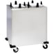 Lakeside S5212 Mobile 2-Stack Dish Dispenser For Square Plates w/ 12" Dish Size, Unheated 1 image