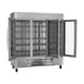 Victory LSF72HC-5 75" 3 Glass Door Merchandiser Freezer, Stainless Steel, 69 cu. ft. 4 image