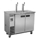 Maxx Cold MXBD48-2SHC 47" Draft Beer Cooler w/ 2 Kegs, 10.5 cu. ft., 2 Single-Tap Towers 2 image