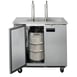 Maxx Cold MXBD48-2SHC 47" Draft Beer Cooler w/ 2 Kegs, 10.5 cu. ft., 2 Single-Tap Towers 5 image