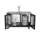 Maxx Cold MXBD60-1BHC 61" Draft Beer Cooler w/ 2 Kegs, 14.2 cu. ft., 1 Dual-Tap Tower 3 image