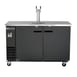 Maxx Cold MXBD60-1BHC 61" Draft Beer Cooler w/ 2 Kegs, 14.2 cu. ft., 1 Dual-Tap Tower 1 image