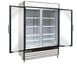 Maxx Cold MXM2-48RHC 54" 2-Section Glass Door Merchandiser Refrigerator in White, 48 cu. ft. 2 image